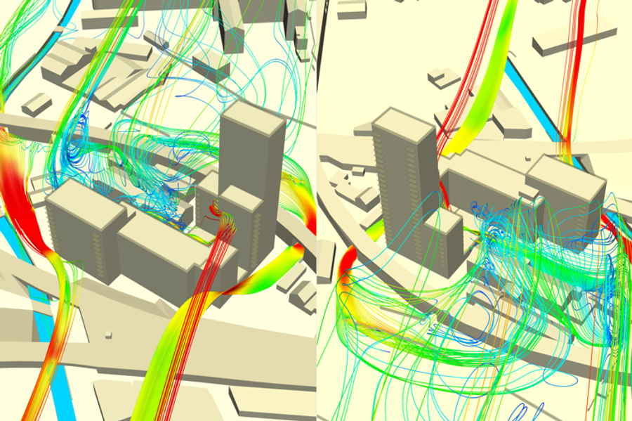 Streamlines, Basic Design within Existing Surrounds